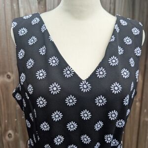 Calvin Klein Collection Jumpsuit in Black and White